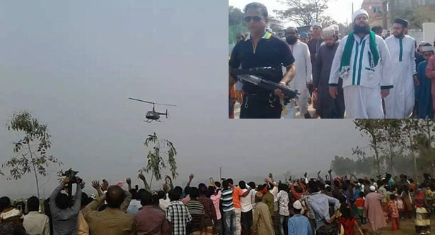 আলোচনায় নারায়ণগঞ্জের ‘হেলিকপ্টার হুজুর’ আলোচনায় নারায়ণগঞ্জের ‘হেলিকপ্টার হুজুর’
