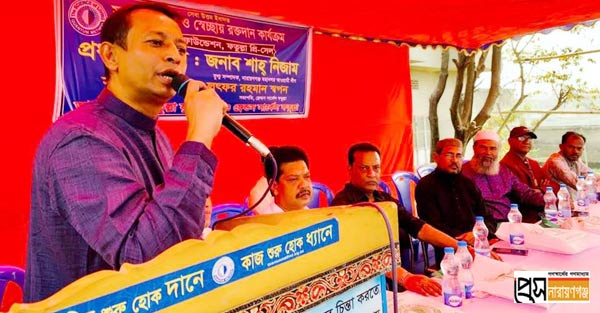 প্রধানমন্ত্রী ও শামীম ওসমানের জন্য দোয়া চাইলেন শাহ্ নিজাম প্রধানমন্ত্রী ও শামীম ওসমানের জন্য দোয়া চাইলেন শাহ্ নিজাম