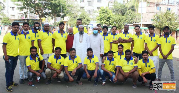 দেওভাগে বাইতুন নূর মসজিদে আর্থিক সহায়তা প্রদান