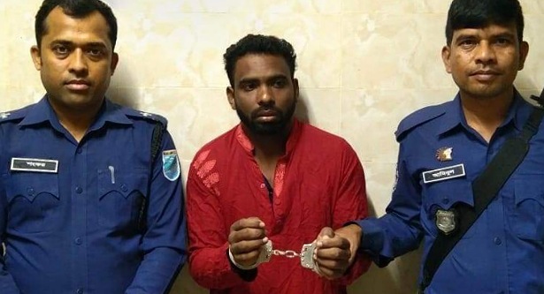 সিদ্ধিরগঞ্জের দুর্ধর্ষ সন্ত্রাসী সাহেব আলী গ্রেফতার