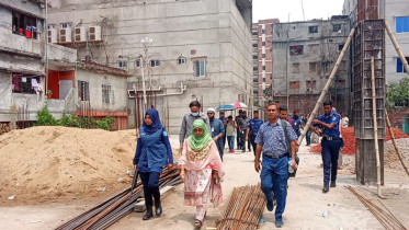 নকশাবহির্ভূত ভবনে রাজউকের অভিযান, জরিমানা 
