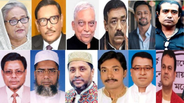 জুলাই আন্দোলনে হত্যা: হাসিনা-কাদের-শামীমসহ ১৪ জন অভিযুক্ত