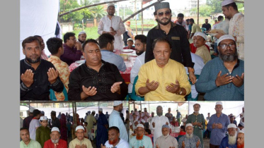 সাবেক কাউন্সিলর ইকবালের শাশুড়ির রুহের মাগফেরাত কামনায় দোয়া