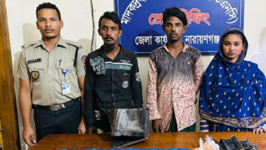 যাত্রীবাহী বাস থেকে ইয়াবা উদ্ধার, ৩ মাদক কারবারি গ্রেফতার