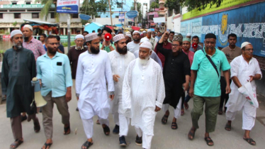 নাসিক ১৩নং ওয়ার্ডে মাওলানা মঈনুদ্দিন আহমাদের গণসংযোগ