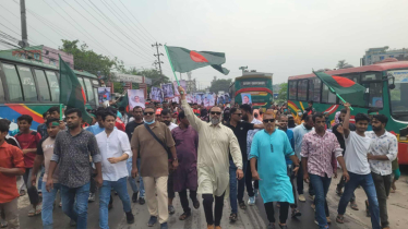 মামুন মাহমুদের নেতৃত্বে অ্যাডভোকেট শাহ আলম মানিকের শোডাউন