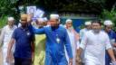 নারায়ণগঞ্জ-৪ আসনে খেলাফত মজলিসের এমপি প্রার্থী ইলিয়াসের গণসংযোগ