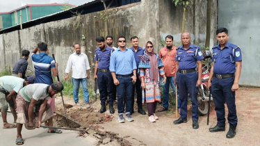 মদনপুরে অবৈধ গ্যাস সংযোগ বিচ্ছিন্ন