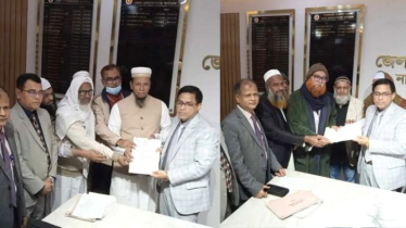 খেলাফত মজলিসের দুই প্রার্থীর মনোনয়নপত্র জমা