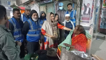 শীতার্তদের পাশে বিভা হাসান