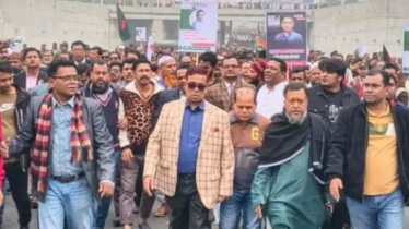 তারেক রহমানের গণসংবর্ধনায় মহানগর বিএনপি