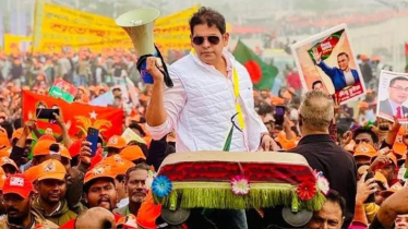 তারেক রহমানের গণসংবর্ধনায় দিপু ভূঁইয়ার শোডাউন