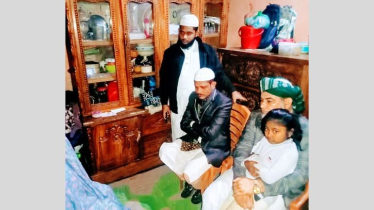 বন্দরে নিহত শিশু আলিফার পরিবারের পাশে মুফতি মাসুম বিল্লাহ