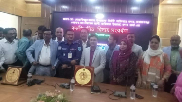 বন্দরে ইউএনও ও ওসির বিদায় সংবর্ধনা বন্দরে ইউএনও ও ওসির বিদায় সংবর্ধনা