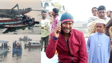বুড়িগঙ্গায় লঞ্চের ধাক্কায় ডুবা বাল্কহেডের ২ লস্করের লাশ উদ্ধার
