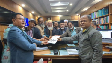 নারায়ণগঞ্জ-৫: মনোনয়নপত্র নিলেন ধানের শীষের প্রার্থী মাসুদুজ্জামান