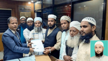 বাংলাদেশ খেলাফত মজলিসের প্রার্থী রাকিবের মনোনয়নপত্র সংগ্রহ