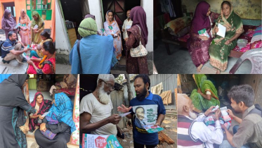 ঘরে ঘরে তারেক রহমানের বার্তা পৌঁছে দিচ্ছেন মাসুদুজ্জামান