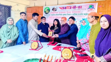 গুণীজন সম্মাননা পদকে ভূষিত সাংবাদিক ও মানবাধিকার কর্মী প্রীতি