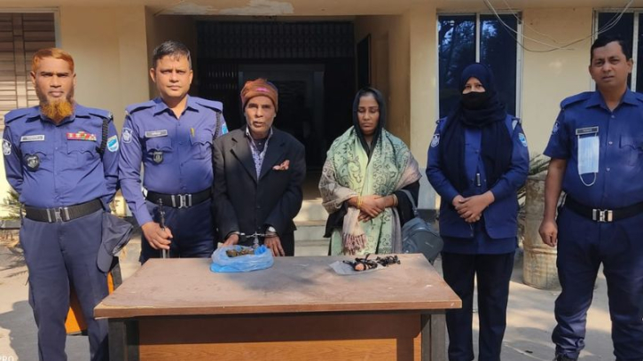 সোনারগাঁয়ে নারীসহ দুই মাদক কারবারি আটক সোনারগাঁয়ে নারীসহ দুই মাদক কারবারি আটক