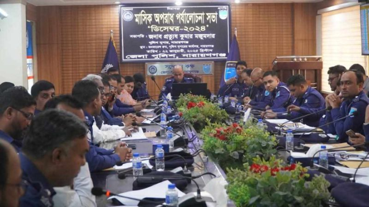 জেলা পুলিশের মাসিক কল্যাণ সভা অনুষ্ঠিত জেলা পুলিশের মাসিক কল্যাণ সভা অনুষ্ঠিত