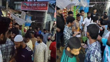কাঁচপুরে শহীদ আবু সাঈদের নামে পাঠাগার স্থাপন