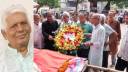 সিপিবি নেতা রবীন্দ্র দাসের শেষ বিদায়ে বিভিন্ন সংগঠনের শ্রদ্ধা