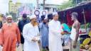 ফতুল্লায় খেলাফত মজলিসের সম্ভাব্য প্রার্থী ইলিয়াস আহমদের গণসংযোগ