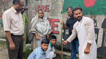 ফতুল্লায় শহীদদের স্মরণে এনসিপির বৃক্ষরোপণ কর্মসূচি