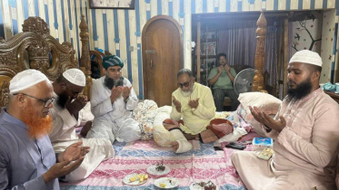আতাউর রহমান মুকুলকে দেখতে গেলেন মুফতি মাসুম বিল্লাহ