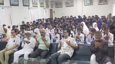 বিদ্যানিকেতন হাই স্কুলে মাইলস্টোনে নিহত শিক্ষার্থীদের স্মরণে দোয়া