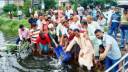 ডিএনডি লেকে মাছের পোনা অবমুক্ত করলো বিএনপি