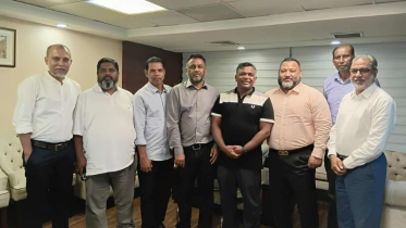 বিসিবি সভাপতির সাথে মাস্টার ক্রিকেটার্সদের সৌজন্য সাক্ষাৎ