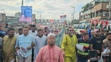 সোনারগাঁয়ে শ্রমিক দলের গণসংযোগ ও ৩১ দফার লিফলেট বিতরণ