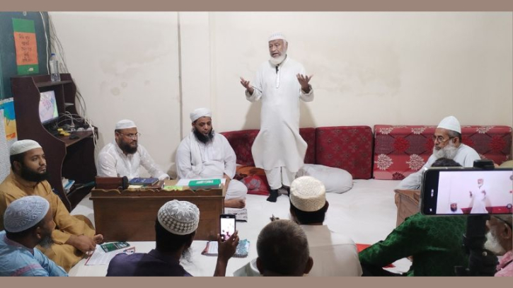 চাষাঢ়ার বাগে জান্নাত মসজিদ মাদরাসা পরিদর্শন মঈনুদ্দিনের চাষাঢ়ার বাগে জান্নাত মসজিদ মাদরাসা পরিদর্শন মঈনুদ্দিনের