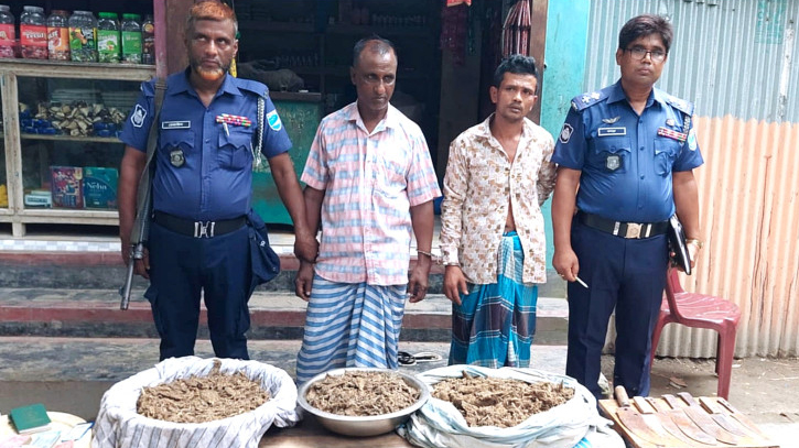 আড়াইহাজারে দেশীয় অস্ত্র ও মাদকসহ আটক ২ আড়াইহাজারে দেশীয় অস্ত্র ও মাদকসহ আটক ২