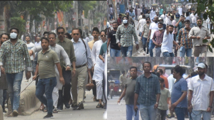 ছাত্র-জনতার উপর শামীম ওসমান ও তার বাহিনীর গুলির ছবি ভাইরাল
