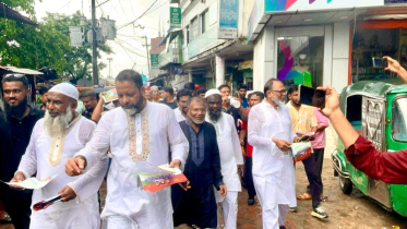 মান্নানের নির্দেশনায় তারেক রহমান ঘোষিত ৩১ দফার লিফলেট বিতরণ
