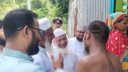 বন্দরে মাওলানা মঈনুদ্দিন আহমাদের জনসংযোগ