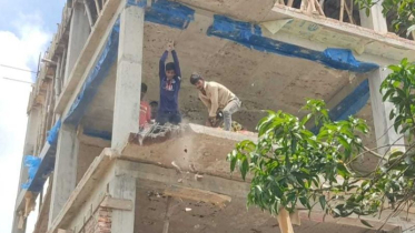 রূপগঞ্জে রাজউকের অভিযানে নকশাবহির্ভূত চার ভবনের নির্মাণ কাজ বন্ধ
