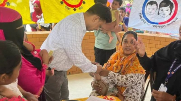 ক্যাম্পেইনে সাড়ে ৩ লাখ শিশু পেল ভিটামিন ‘এ’ প্লাস