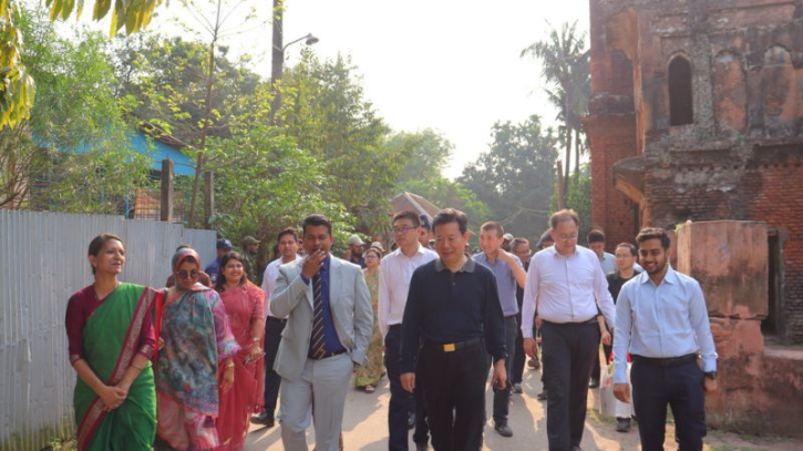 সোনারগাঁয়ের ঐতিহাসিক পানাম সিটি পরিদর্শনে চীনের উপমন্ত্রী সোনারগাঁয়ের ঐতিহাসিক পানাম সিটি পরিদর্শনে চীনের উপমন্ত্রী