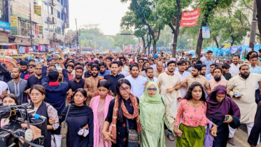 ঢাকার সমাবেশে নারায়ণগঞ্জ জেলা এনসিপির বড় শোডাউন