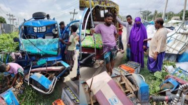 বন্দরে পিকআপ ও ইজিবাইকের সংঘর্ষে আহত ৫
