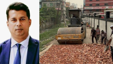 ডিসির হস্তক্ষেপে ফতুল্লার গুরুত্বপূর্ণ রাস্তা এখন চলাচলের উপযোগী