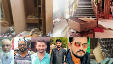 সোনারগাঁয়ে চাঁদা না দেওয়ায় বাড়িঘর ভাঙচুর ও লুটপাটের অভিযোগ
