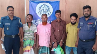 আড়াইহাজারে বিভিন্ন মামলায় চার আসামি গ্রেফতার