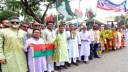 খালেদা জিয়াকে স্বাগত জানাতে ঢাকায় নারায়ণগঞ্জ বিএনপির শোডাউন