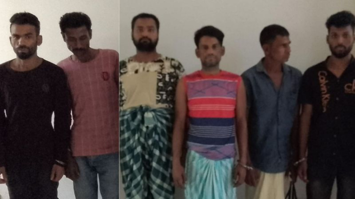 বন্দরে চুরি ও ওয়ারেন্টভুক্ত মামলায় ৬ জন গ্রেপ্তার বন্দরে চুরি ও ওয়ারেন্টভুক্ত মামলায় ৬ জন গ্রেপ্তার