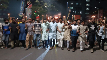 এনসিপির মশাল মিছিল দেখে যুবকের ‘জয় বাংলা’ স্লোগান